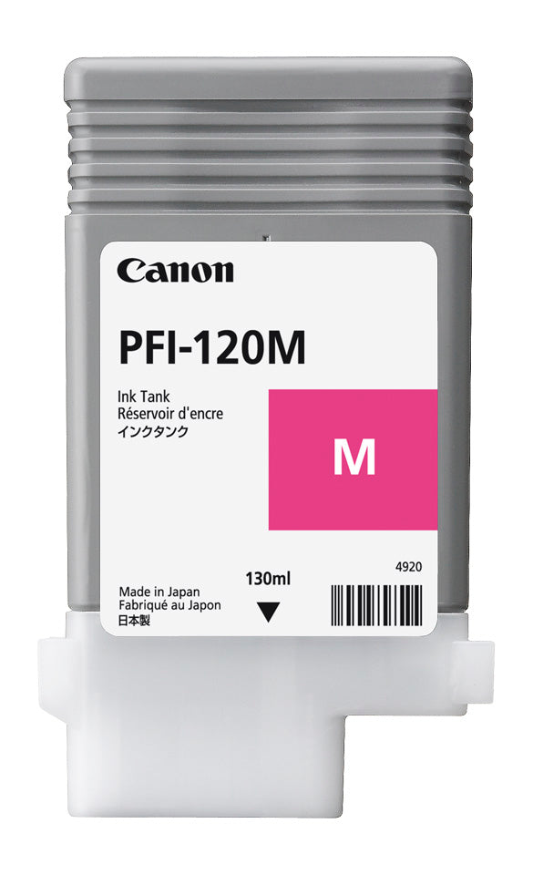 CANON Cartouche d'encre magenta PFI-120M iPF TM 200/305 130ml