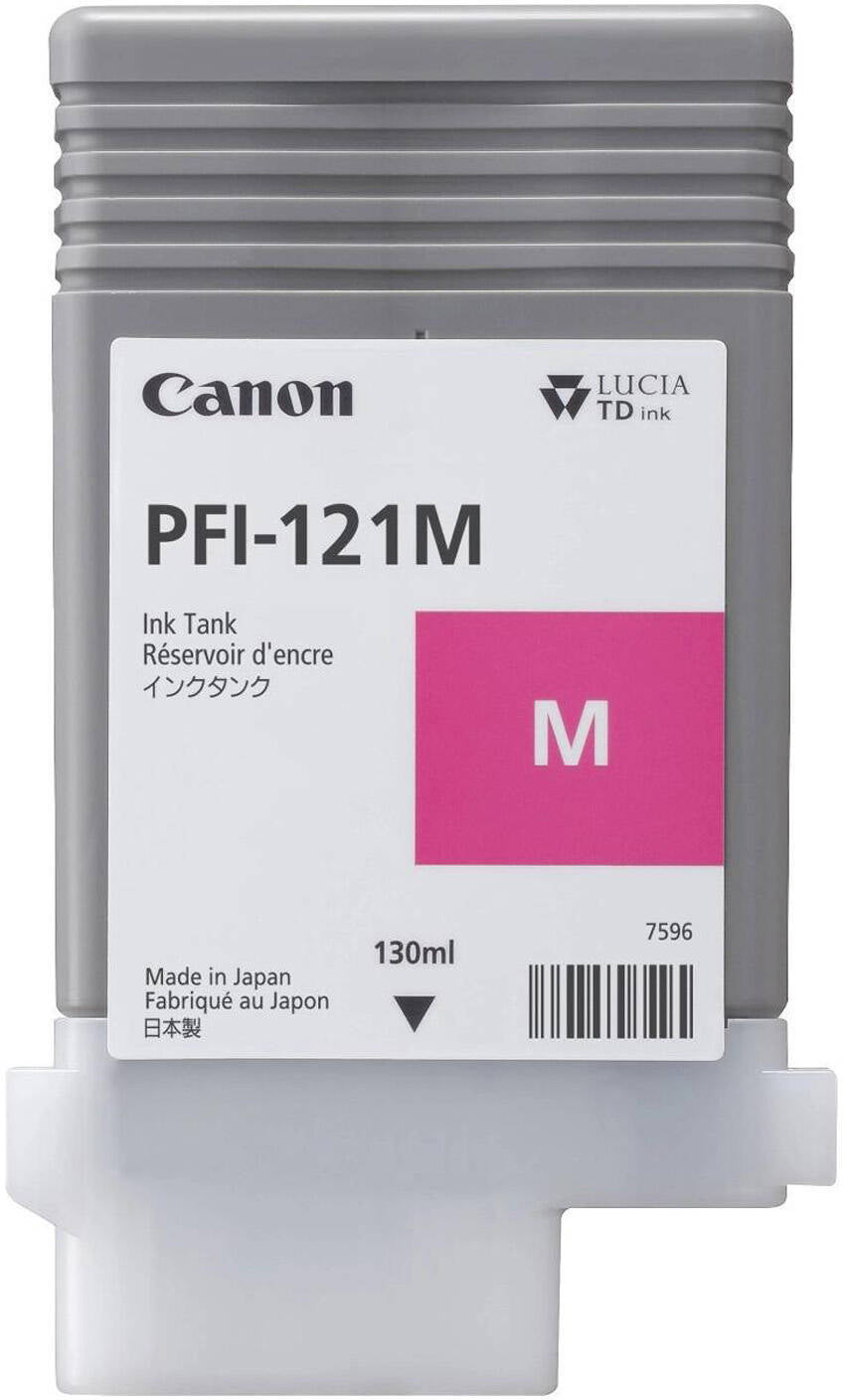 CANON Cartouche d'encre magenta PFI-121M iPF TM 255/350/355 133ml