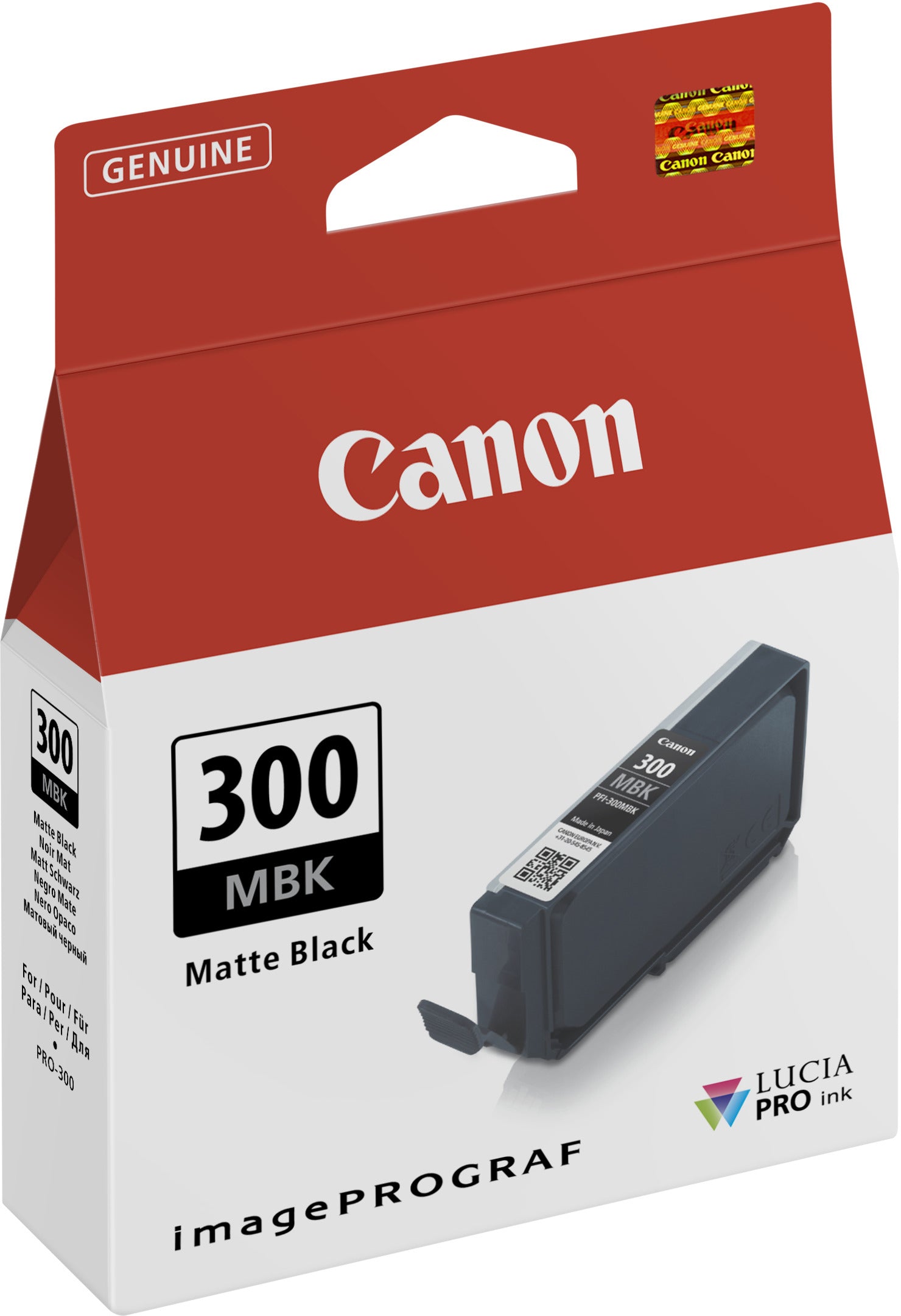 CANON Cartouche d'encre matte noir PFI-300MBK iPF PRO-300 14.4ml