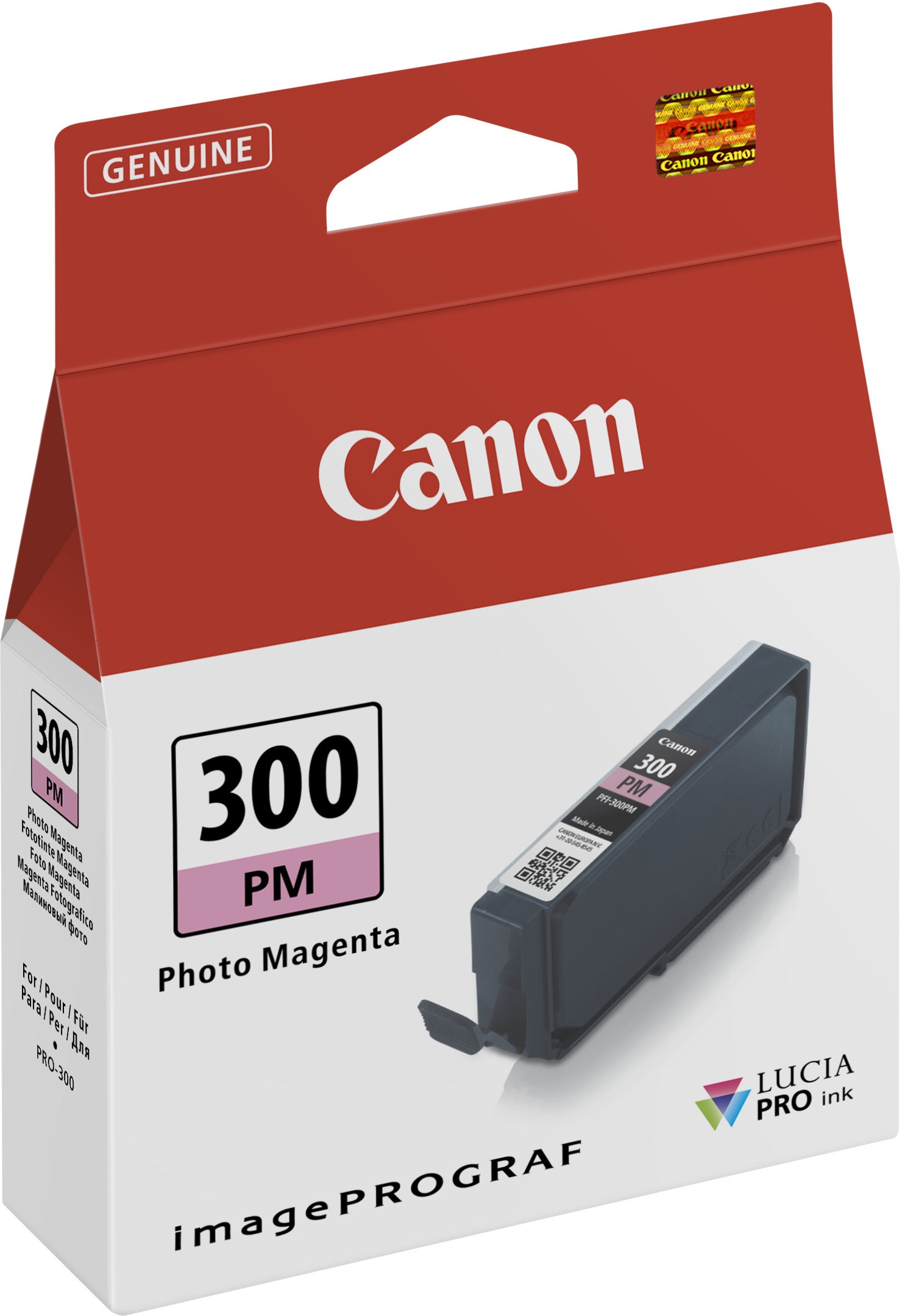 CANON Cartouche d'encrephoto magenta PFI-300PM iPF PRO-300 14.4ml