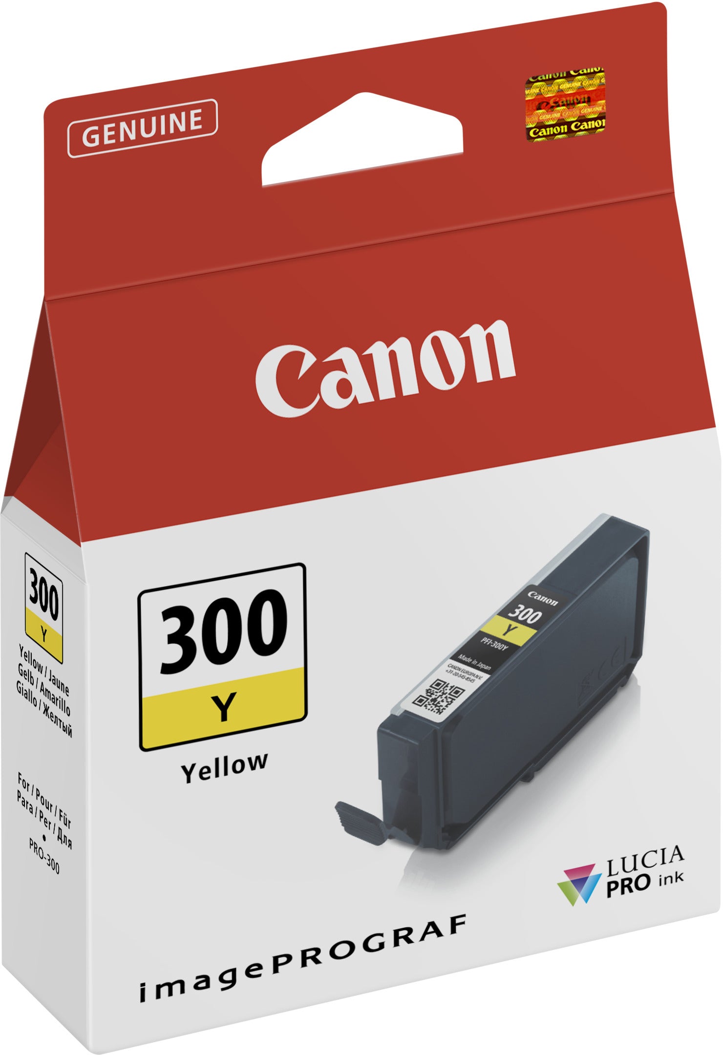 CANON Cartouche d'encre yellow PFI-300Y iPF PRO-300 14.4ml