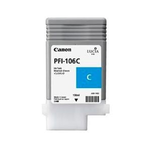 CANON Cartouche d'encre cyan PFI106C iPF 6300/6350 130ml