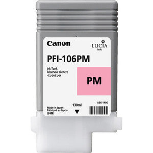 CANON Cart. d'encre photo magenta PFI106PM iPF 6300/6350 130ml