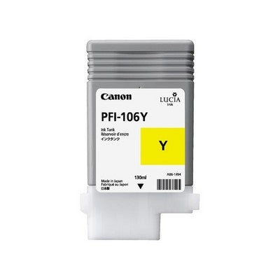 CANON Cartouche d'encre yellow PFI106Y iPF 6300/6350 130ml