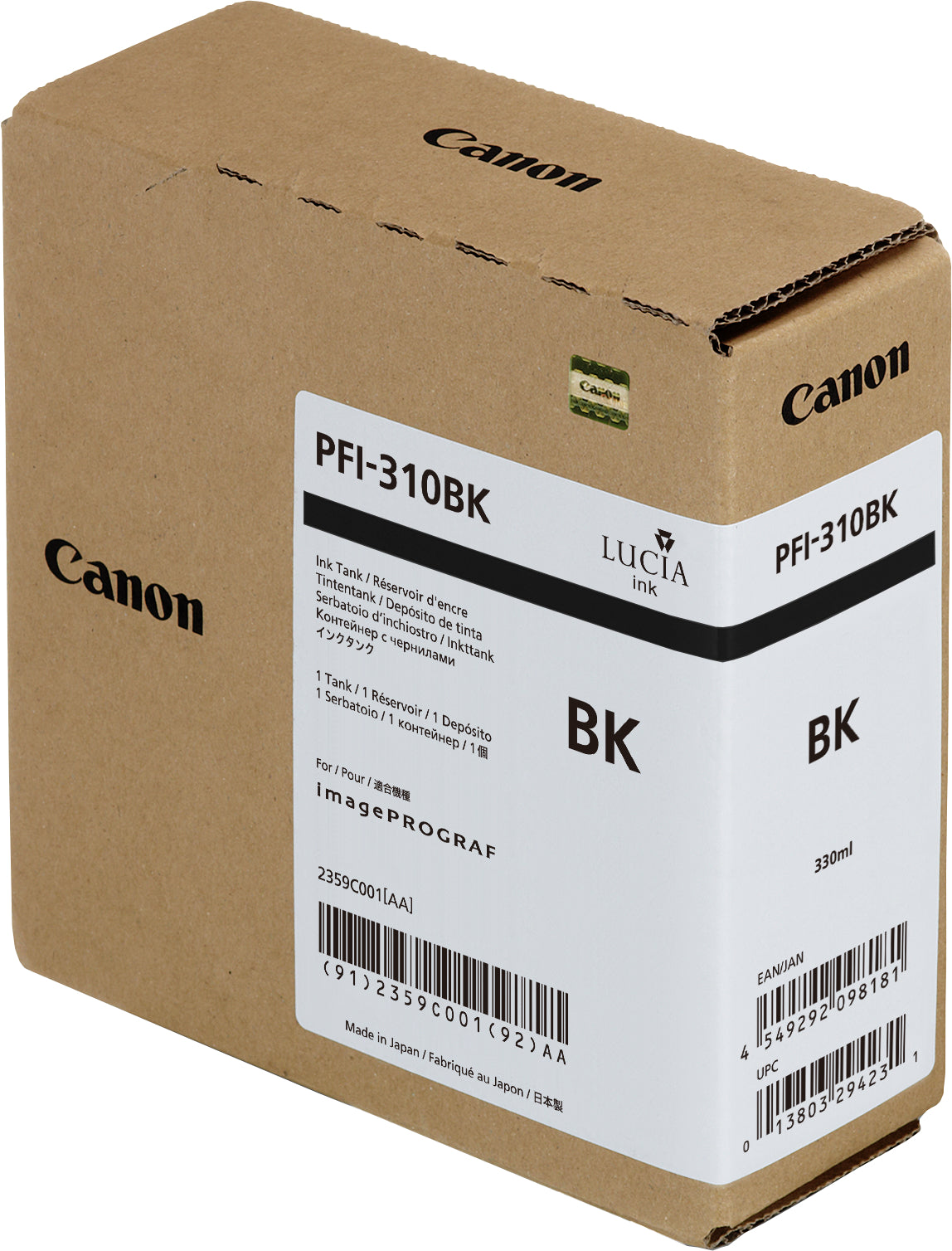 CANON Cartouche d'encre blue PFI1300B iPF PRO-2000/PRO-4000 330ml