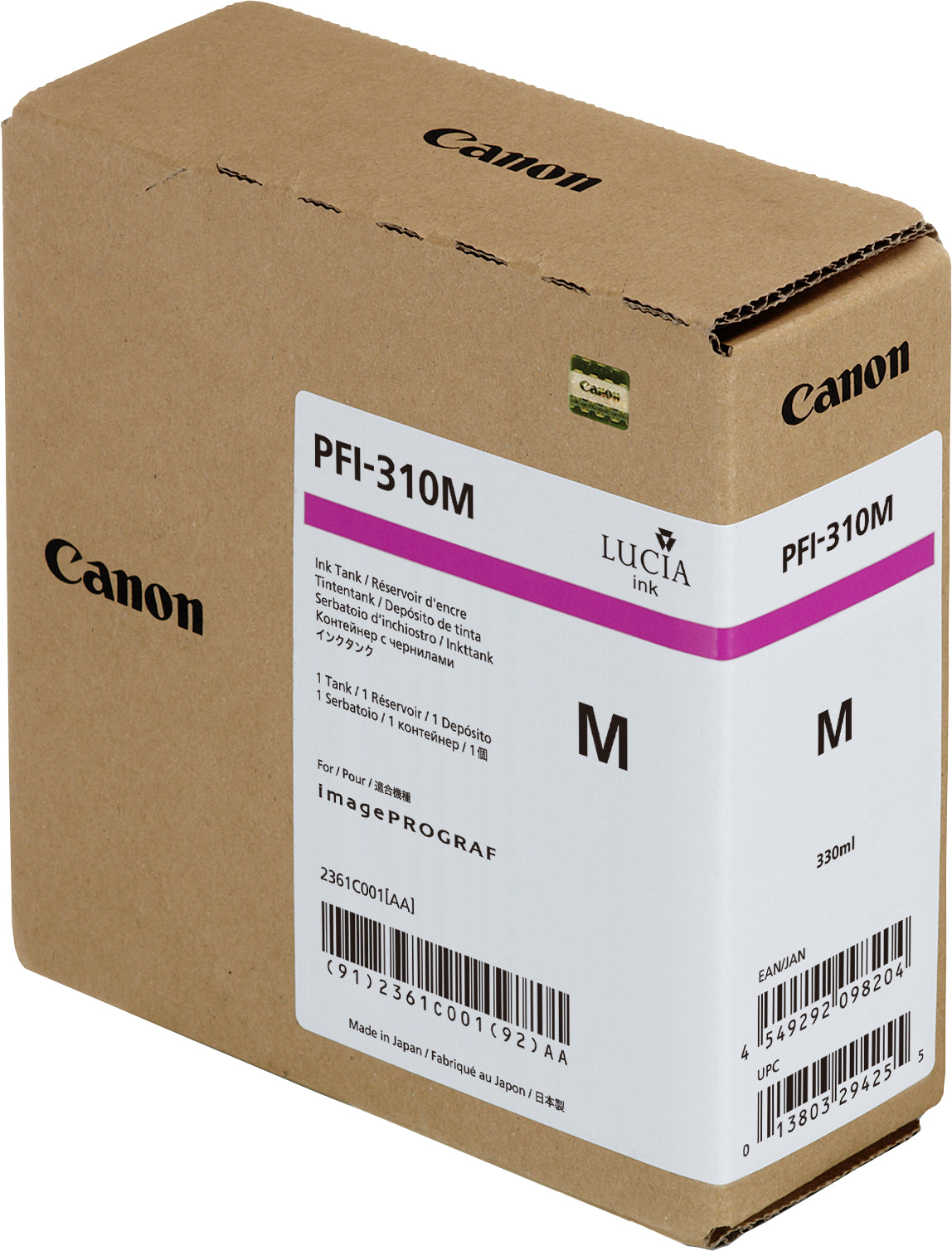 CANON Cartouche d'encre magenta PFI1300M iPF PRO-2000/PRO-6000S 330ml