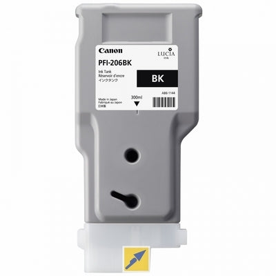 CANON Cartouche d'encre noir PFI206BK iPF 6400/6450 300ml
