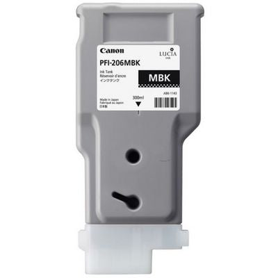 CANON Cartouche d'encre mat noir PFI206MBK iPF 6400/6450 300ml