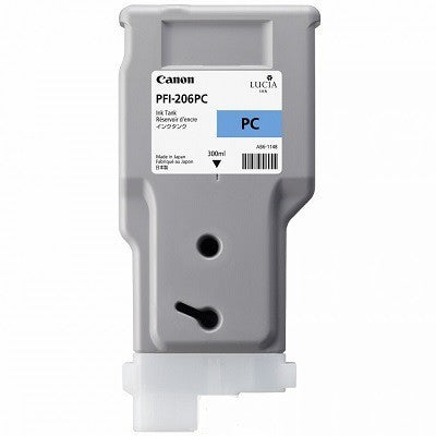 CANON Cartouche d'encre photo cyan PFI206PC iPF 6400/6450 300ml