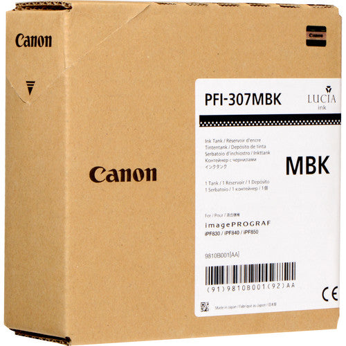 CANON Cartouche d'encre mat noir PFI307MBK iPF 830/840 330ml