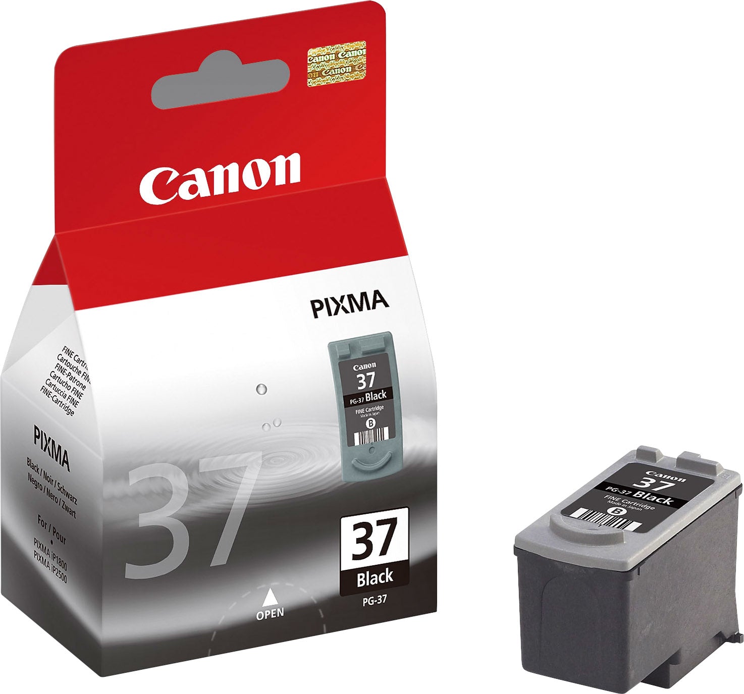 CANON Tête d'impr. et encre noir PG-37 PIXMA iP 2500 11ml