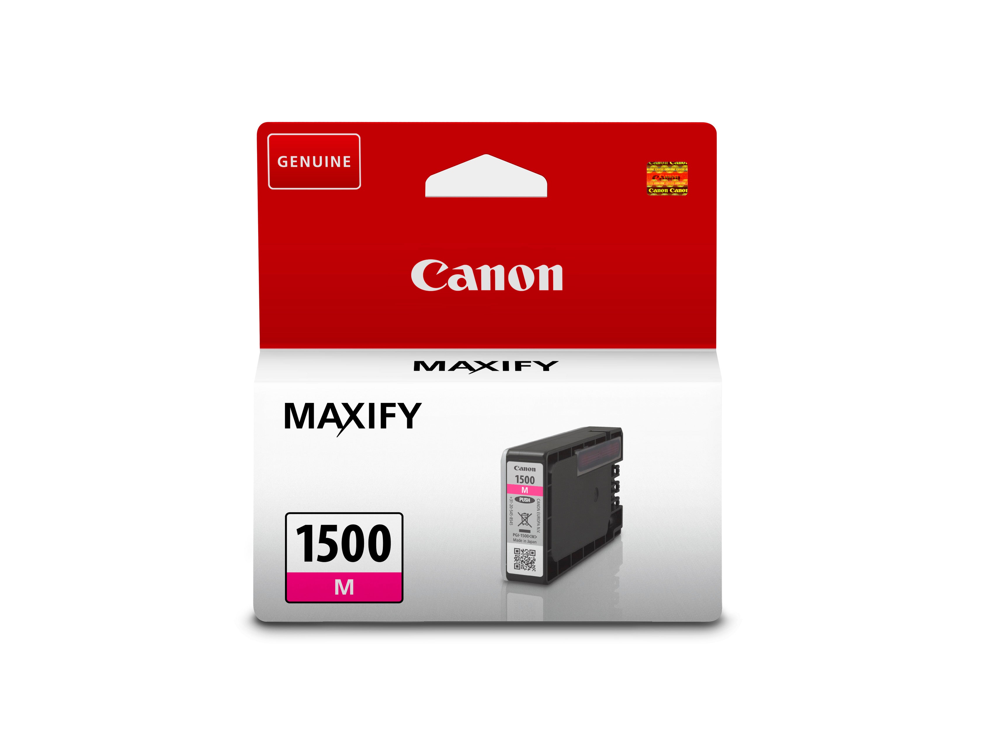 CANON Cartouche d'encre magenta PGI-1500M MAXIFY MB2050/MB2350 300 p.
