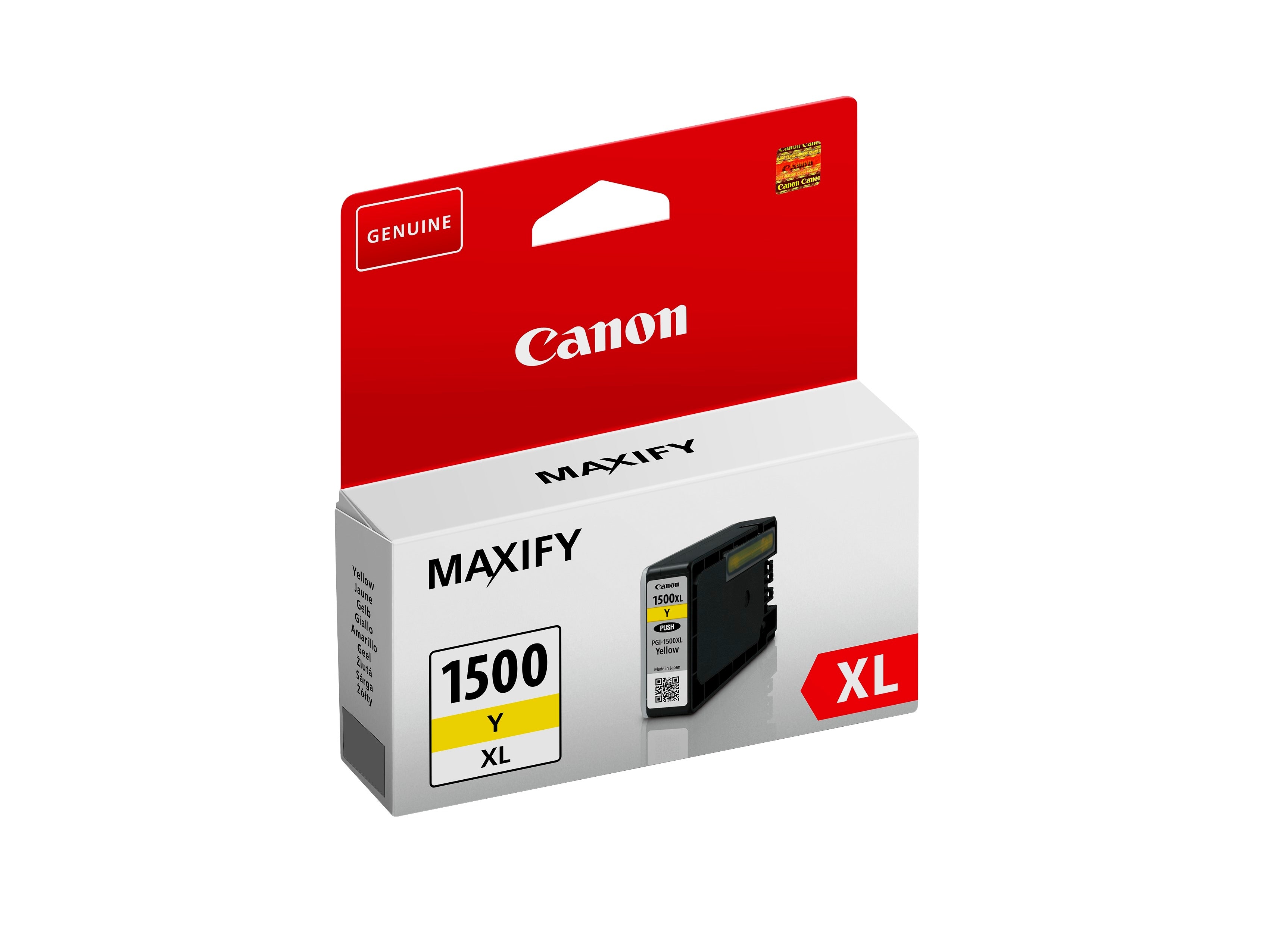CANON Cartouche d'encre XL yellow PGI-1500XL Y MAXIFY MB2050/MB2350 12ml