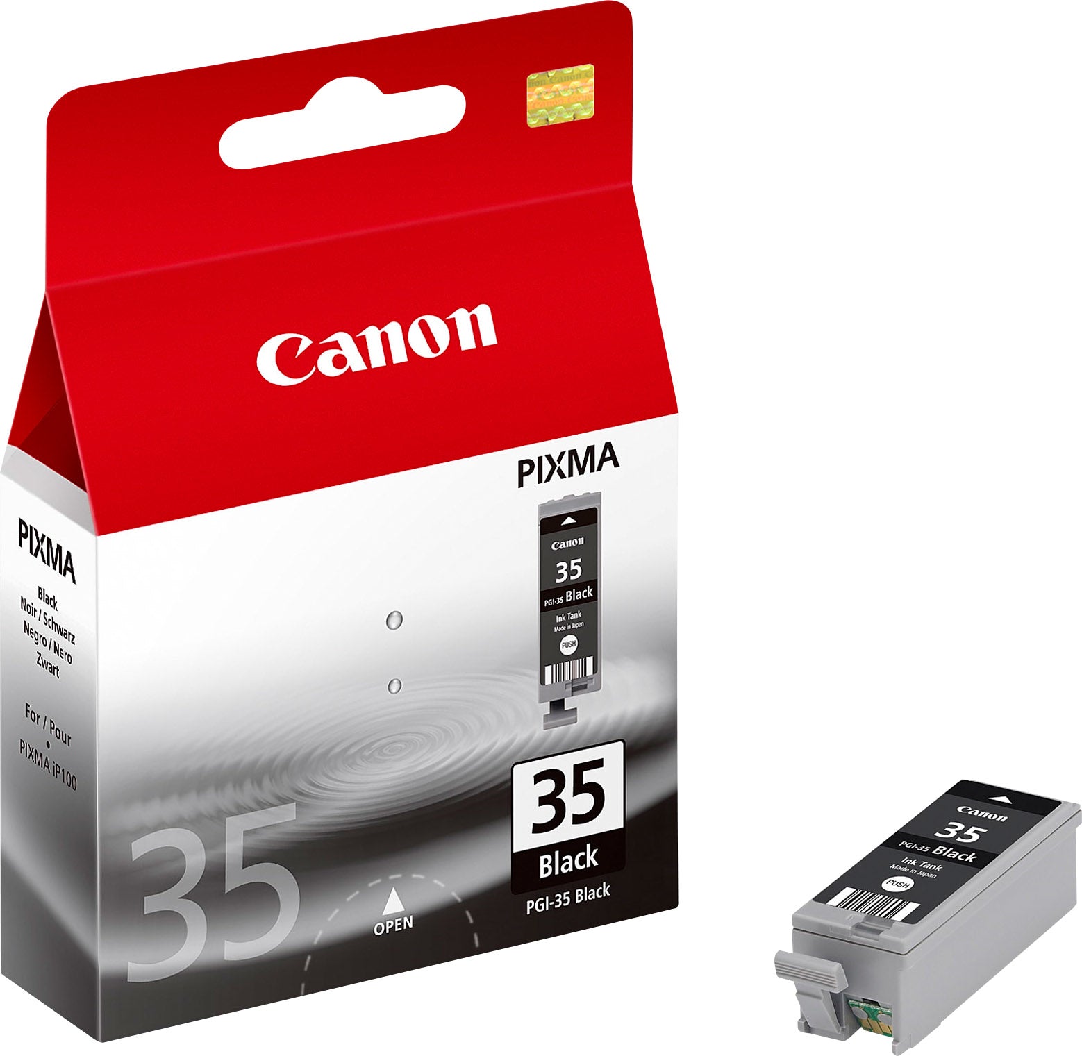 CANON Cartouche d'encre noir PGI-35BK PXIMA iP 100 190 pages