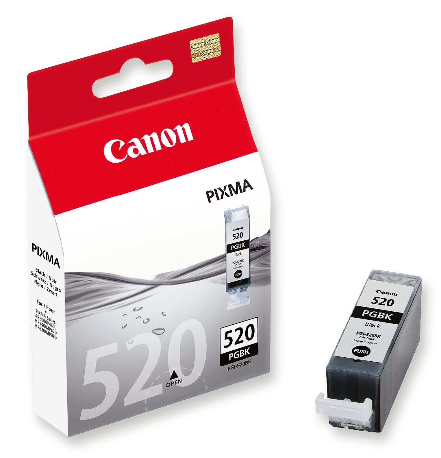 CANON Cartouche d'encre noir PGI-520BK PIXMA MP 980 19ml