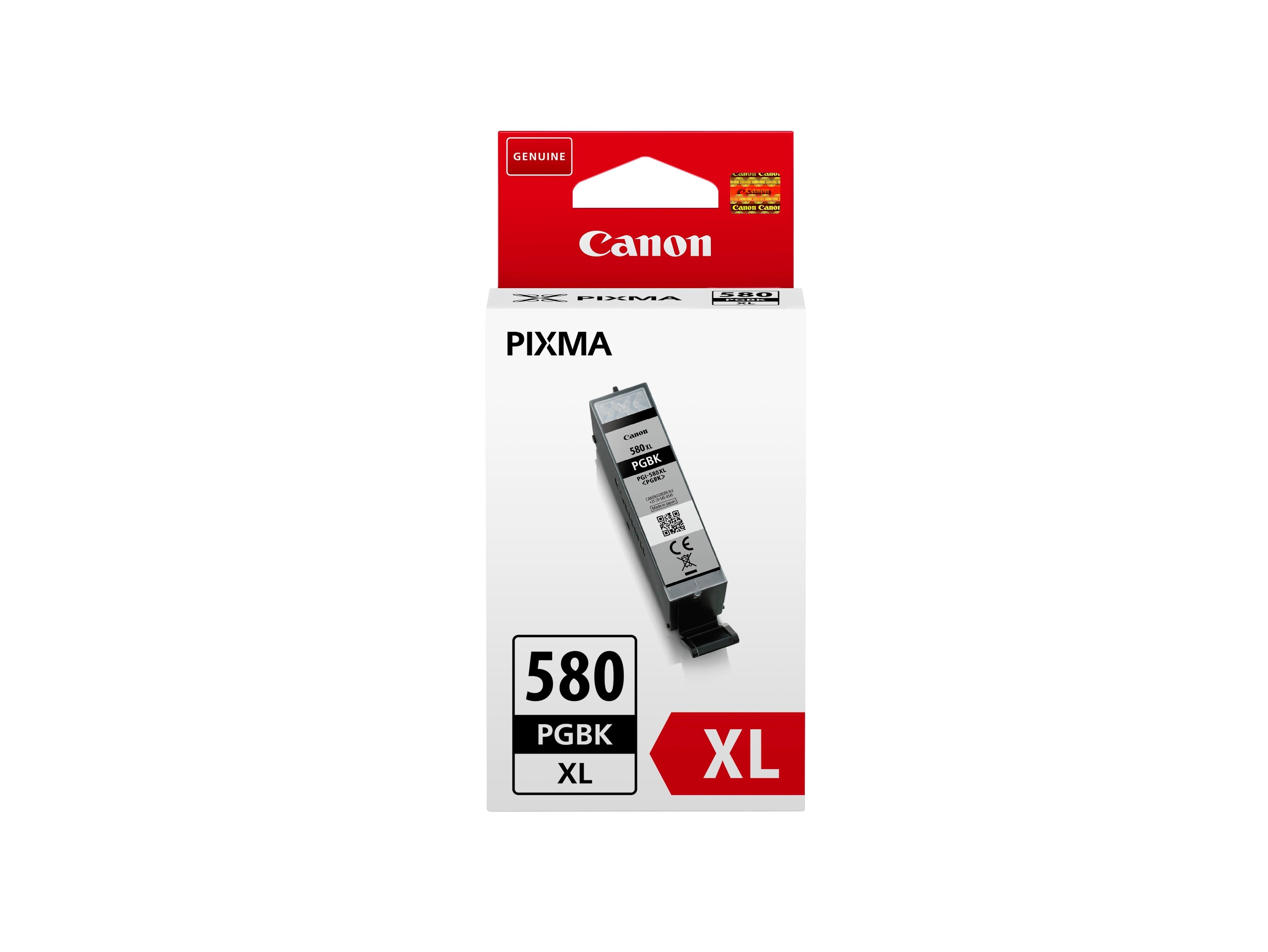 CANON Cartouche d'encre XL pig.noir PGI-580XLBK Pixma TS6150/TS8150 18.5ml