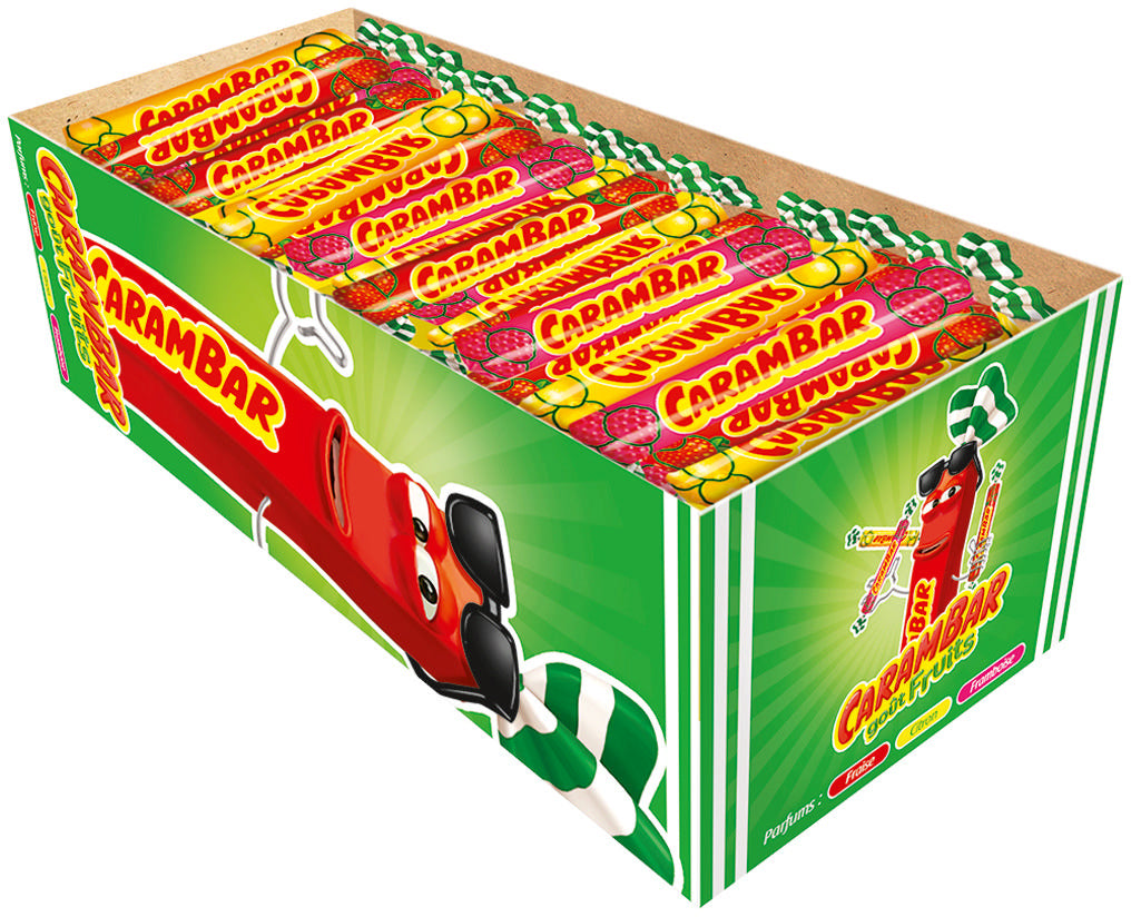 CARAMBAR Fruit 4620 1224g, 180 pcs.