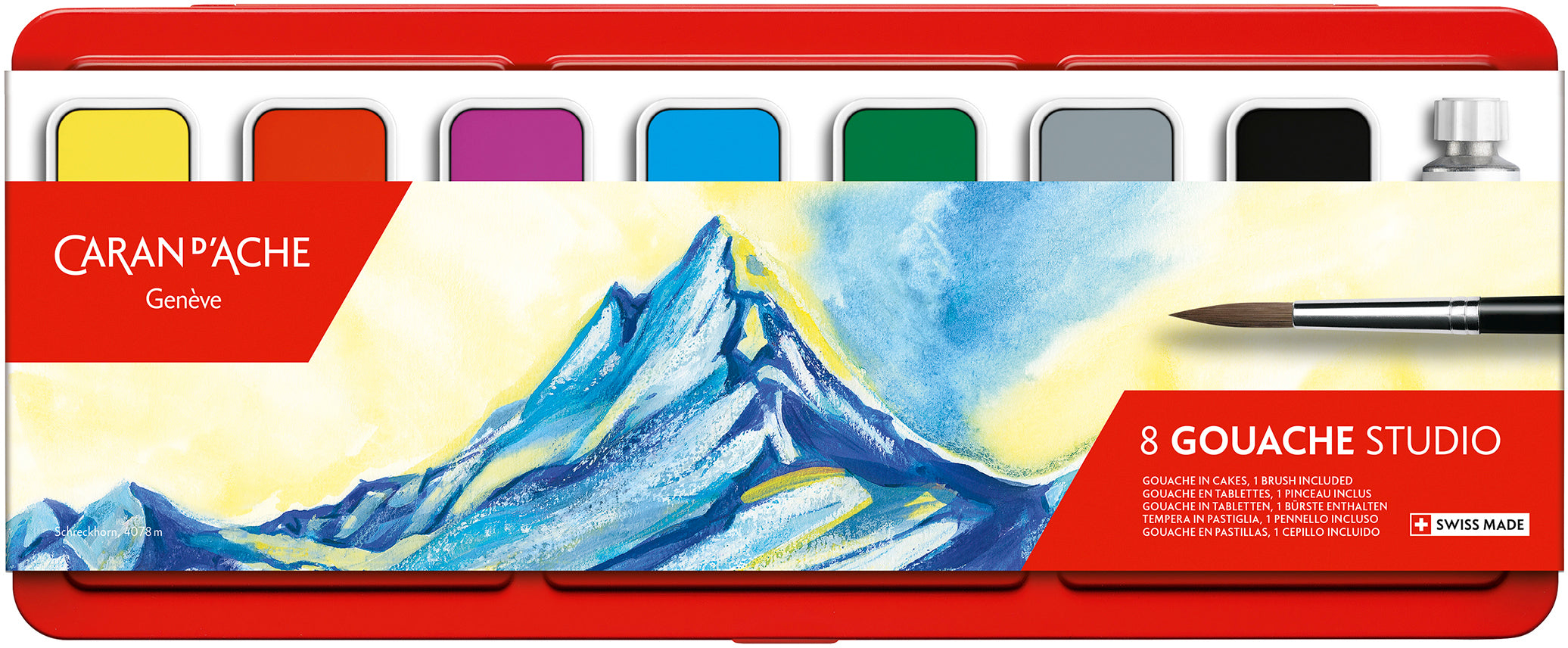 CARAN D'A Couleur opaque Gouache