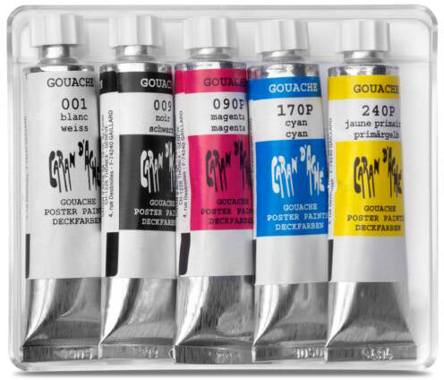 CARAN D'A Couleur opaque Gouache