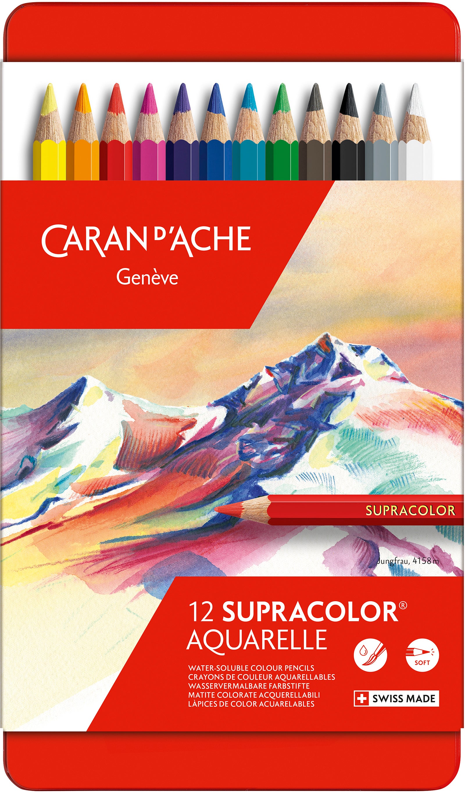 CARAN D'A Crayon coul. Supracolor  3,8mm