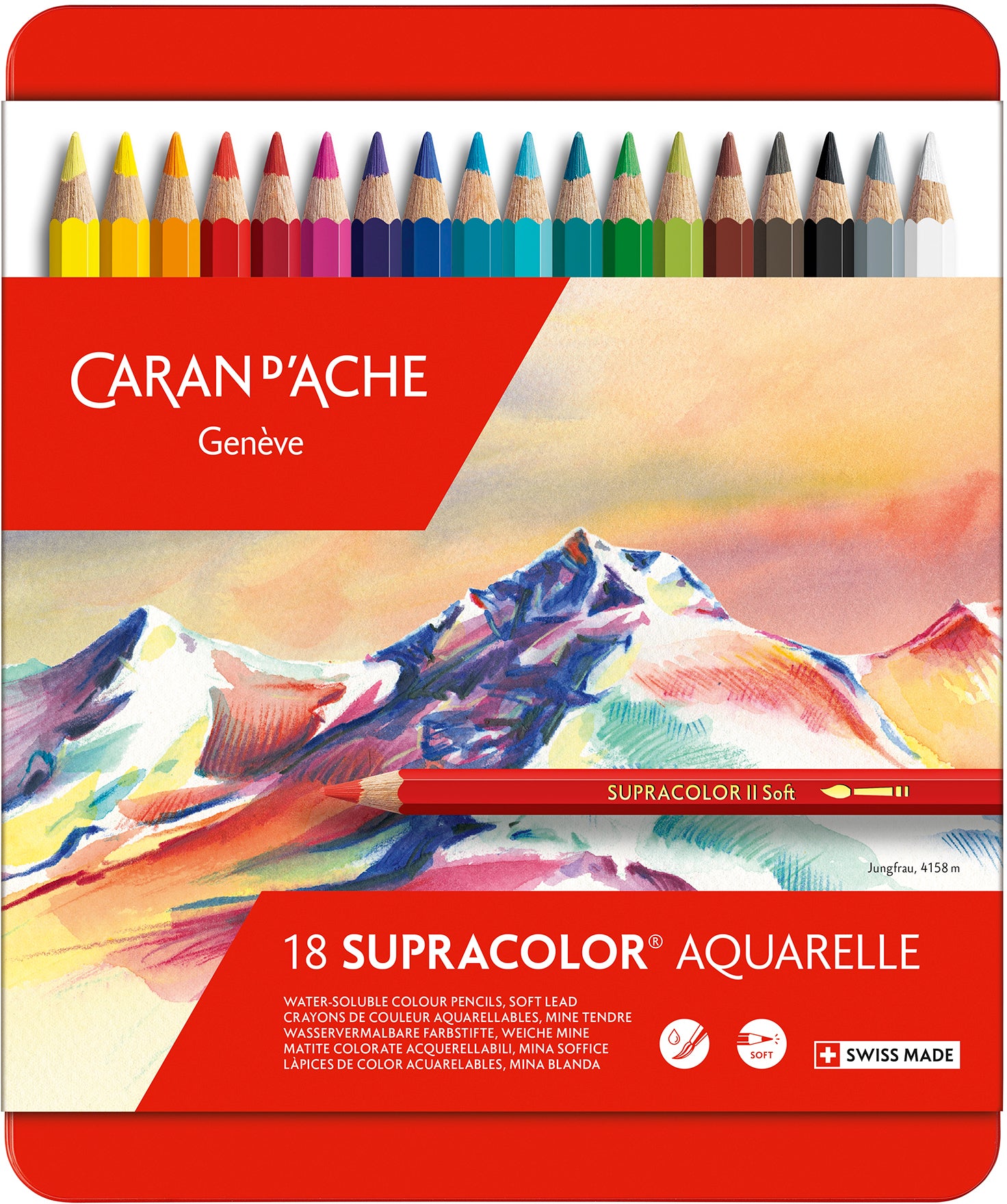 CARAN D'A Crayon coul. Supracolor  3,8mm