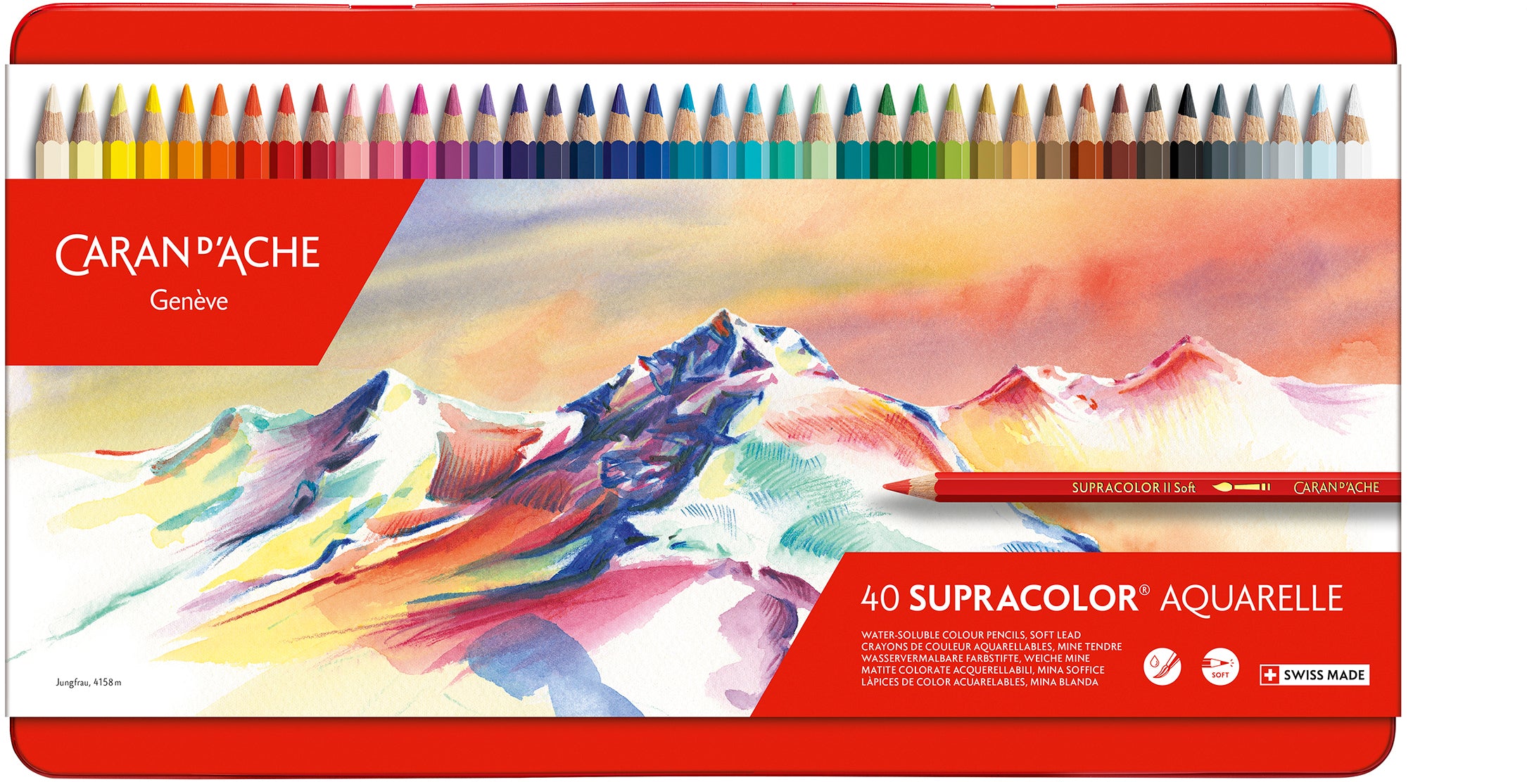 CARAN D'A Crayon coul. Supracolor  3,8mm