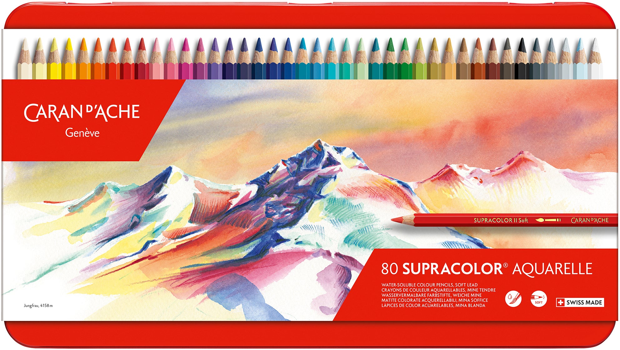 CARAN D'A Crayon coul. Supracolor  3,8mm