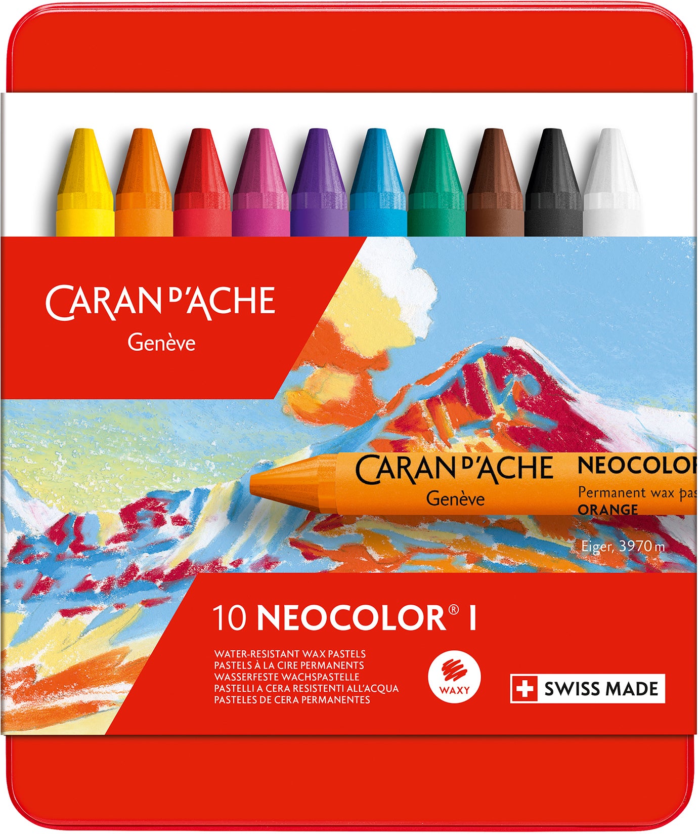 CARAN D'A Crayons de cire Neocolor 1