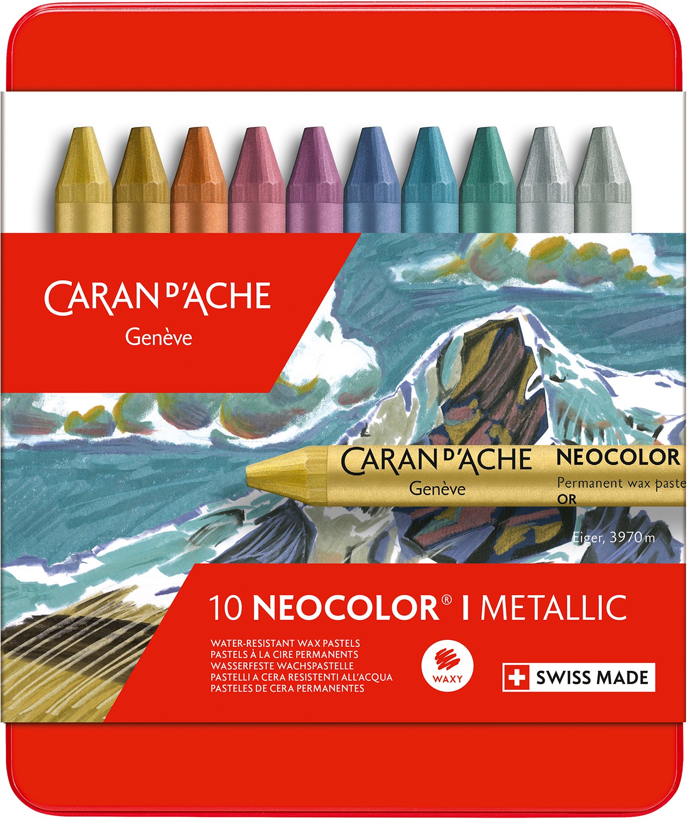CARAN D'A Crayons de cire Neocolor 1