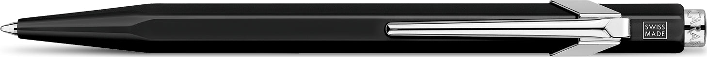 CARAN D'ACHE Stylo à bille 849 Metall 849.028 noir, refill., écriture noire
