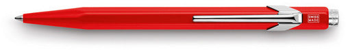 CARAN D'ACHE Stylo à bille 849 Metall 849.070 rouge, refill., écriture bleu
