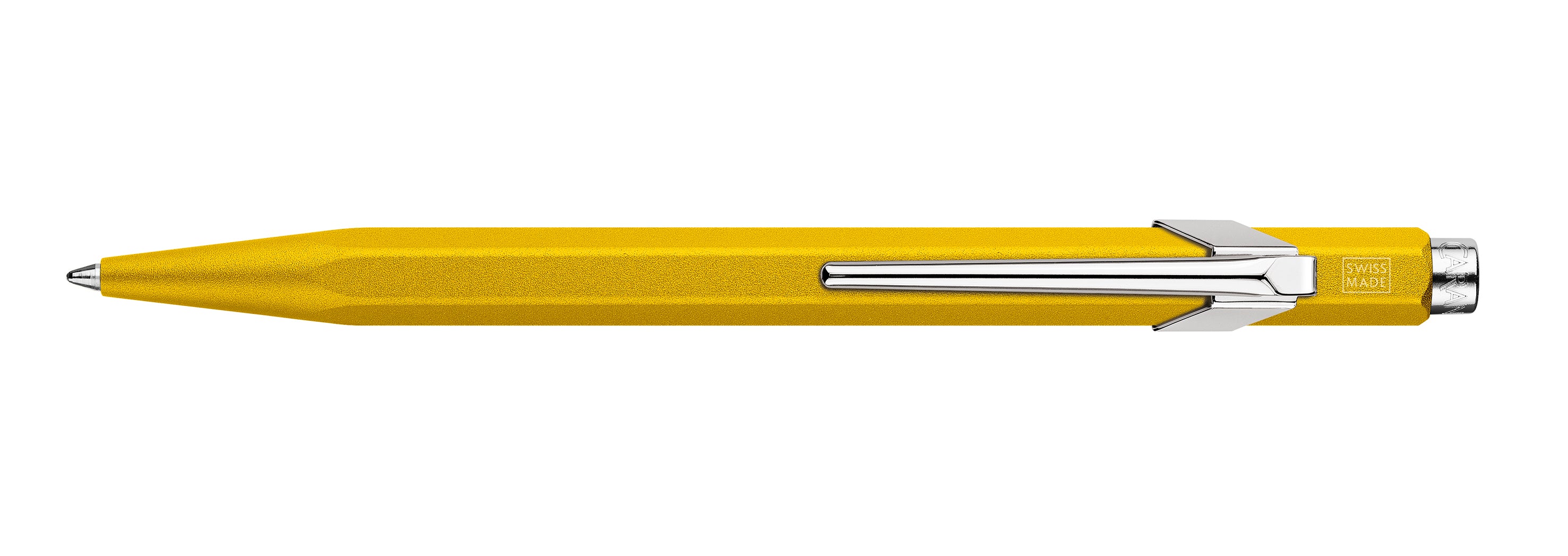 CARAN D'ACHE Stylo à bille 849 Colormat-X 849.243 jaune