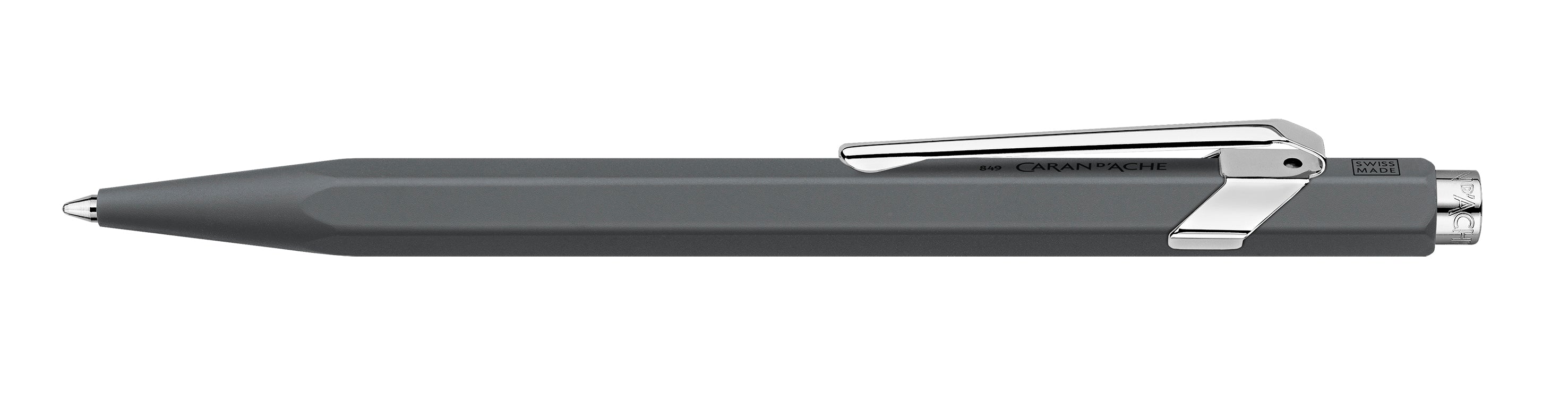 CARAN D'ACHE stylo-bille 849 849.495 Classic, gris anthracite