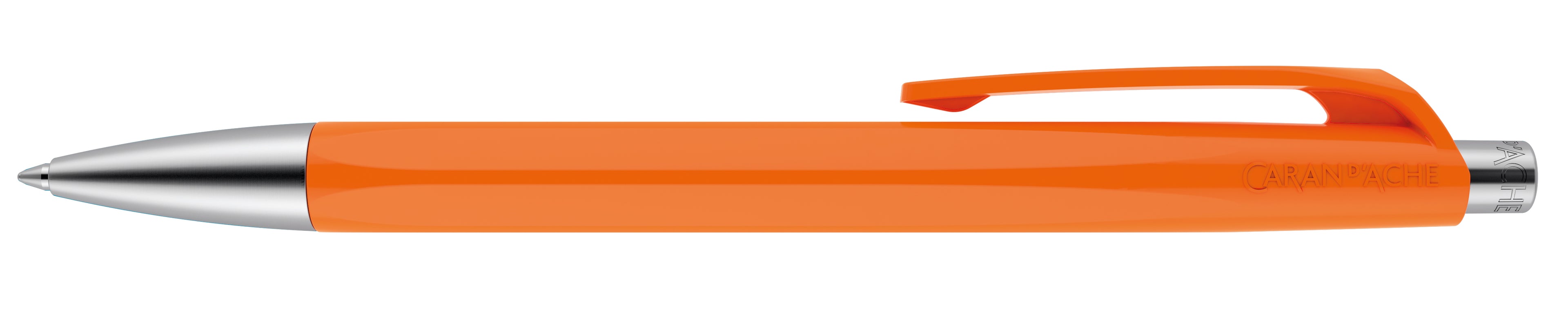 CARAN D'ACHE Stylo à bille Infinite 888 888.030 orange hexagonal