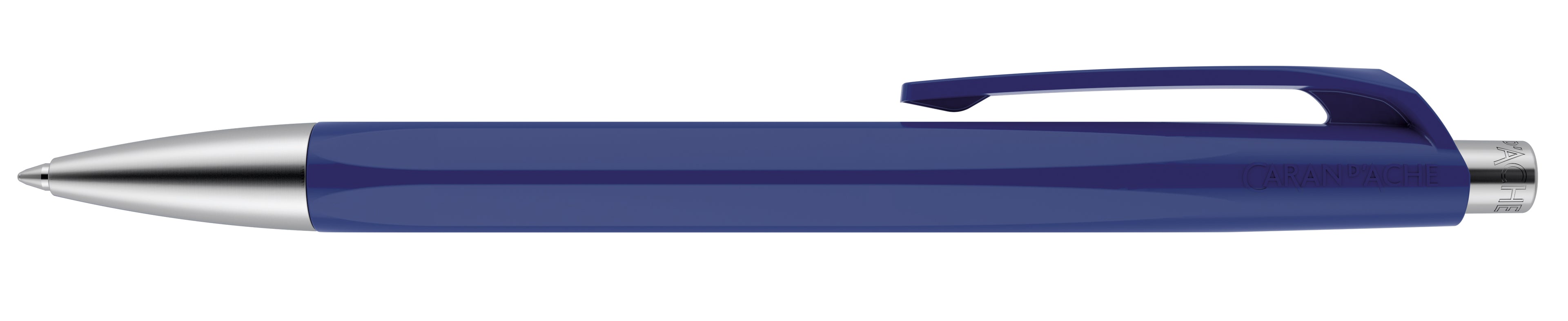 CARAN D'ACHE Stylo à bille Infinite 888 888.149 bleu hexagonal