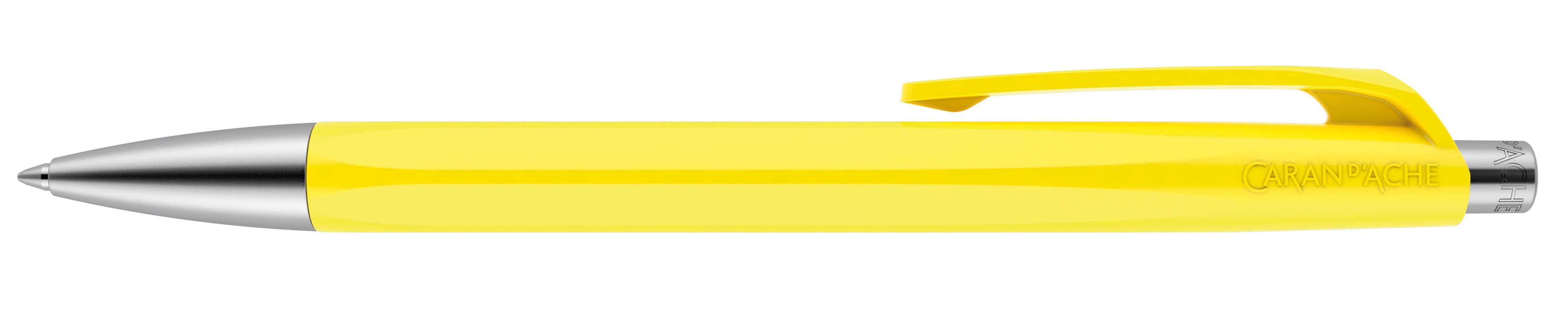 CARAN D'ACHE Stylo à bille Infinite 888 888.240 jaune hexagonal