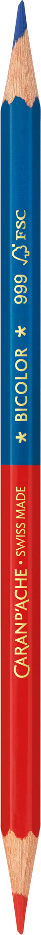 CARAN D'A Crayon de couleur Bicolor