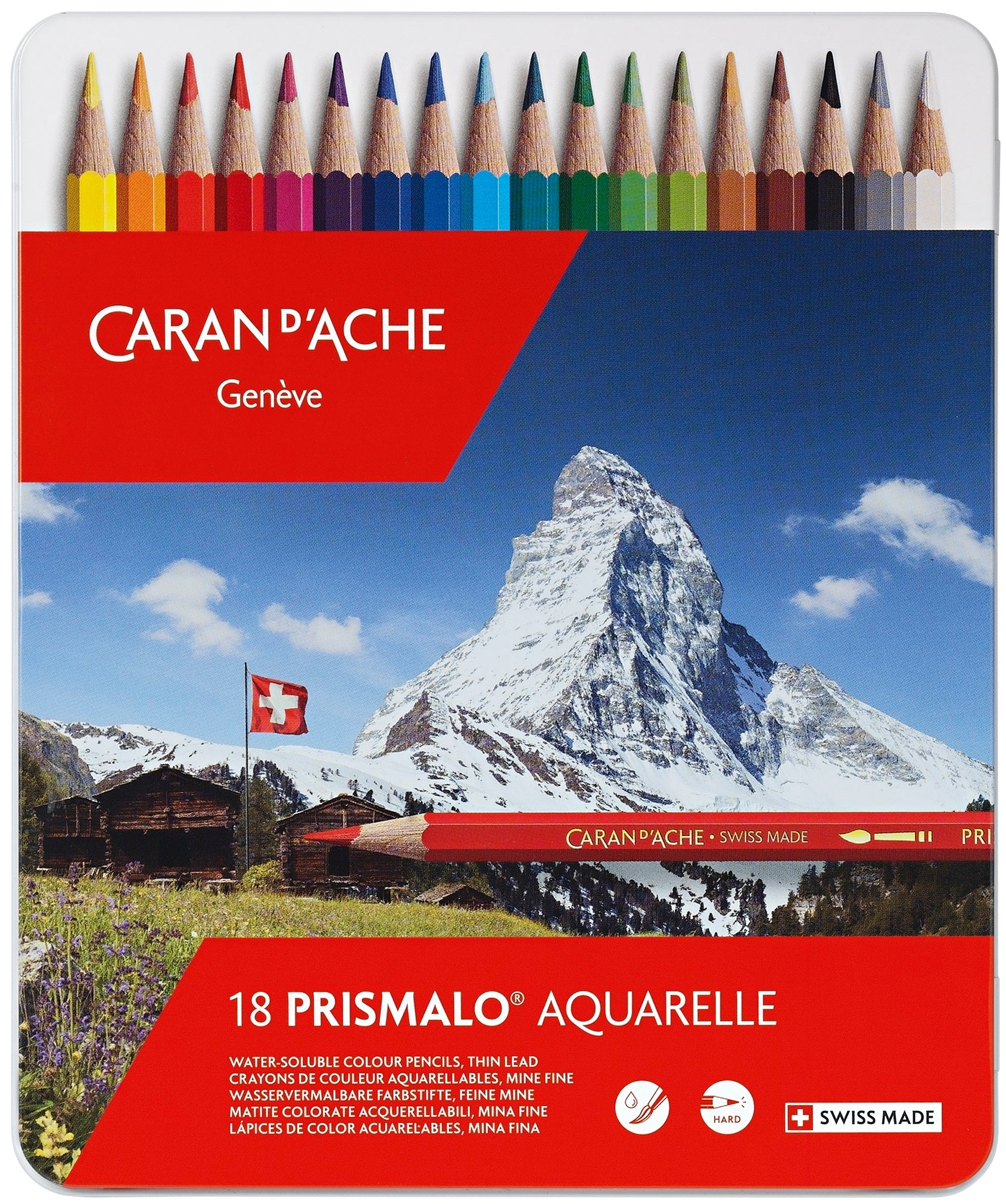 CARAN d'A Crayon de couleur Prismalo 3mm