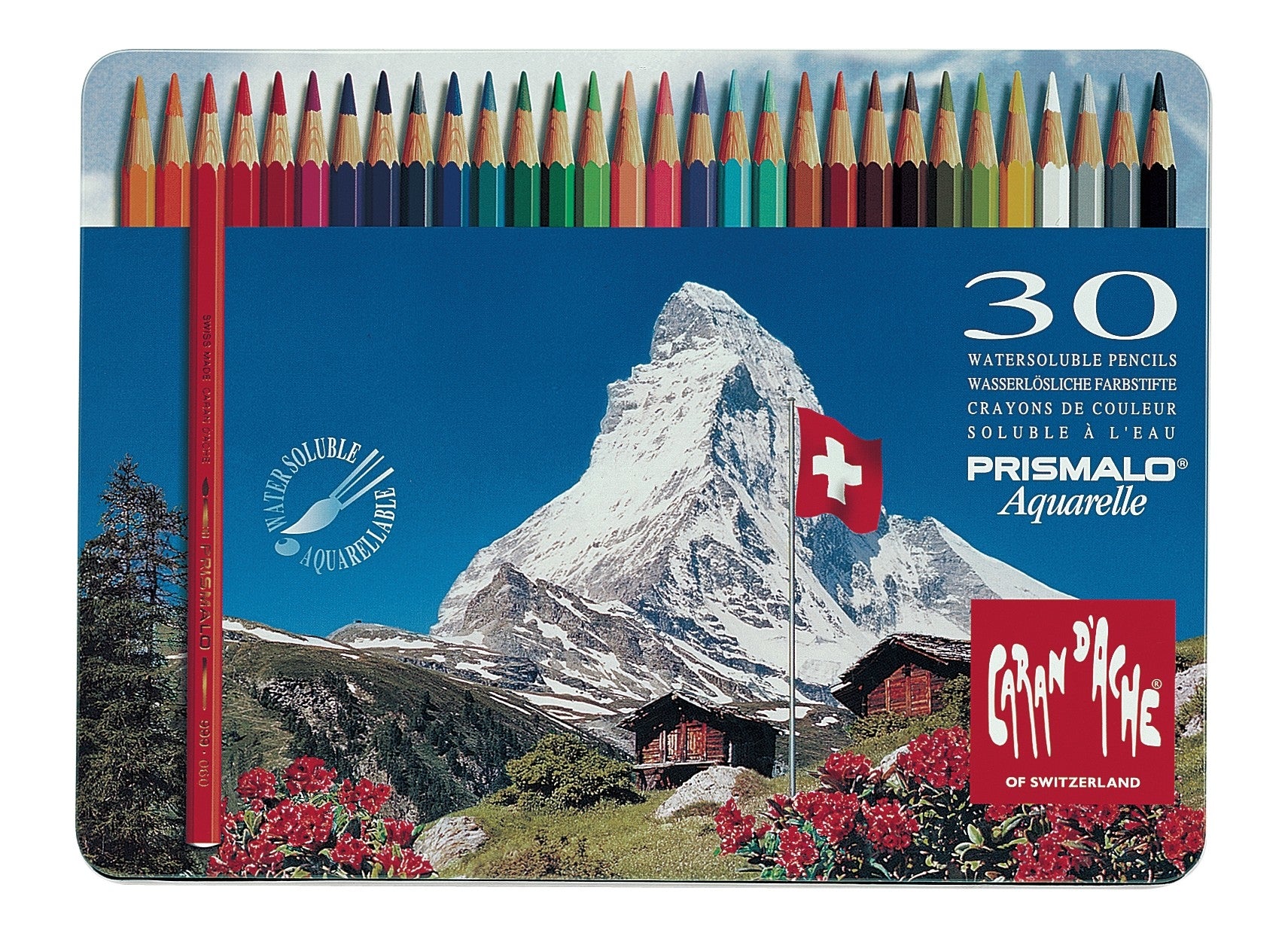 CARAN d'A Crayon de couleur Prismalo 3mm