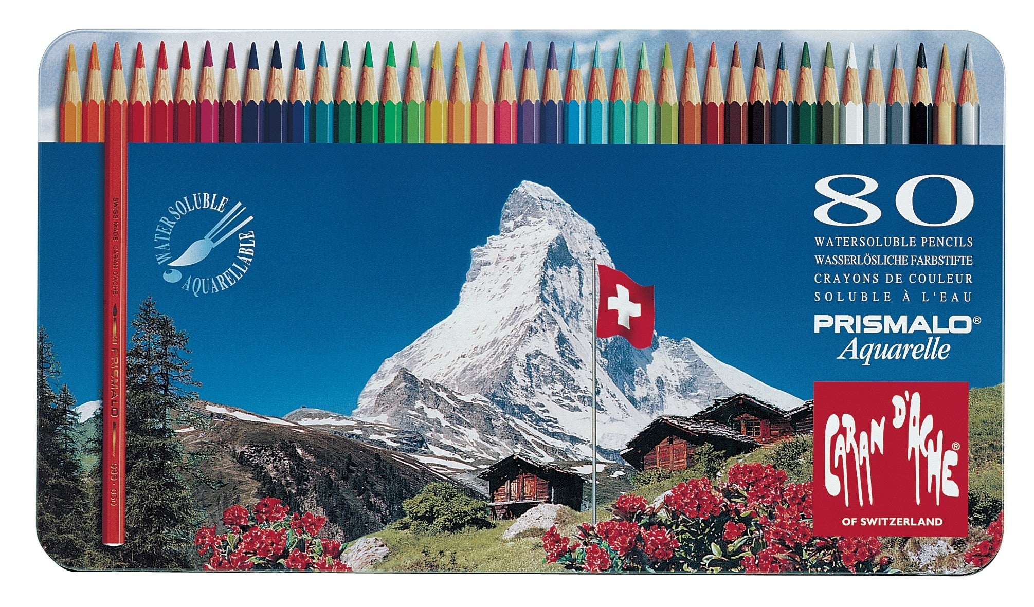 CARAN d'A Crayon de couleur Prismalo 3mm