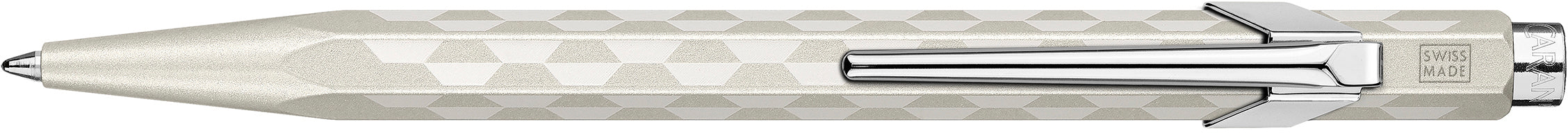 CARAN D'ACHE Stylo à bille 849 NM0849.125 Alpine Frost, blanc
