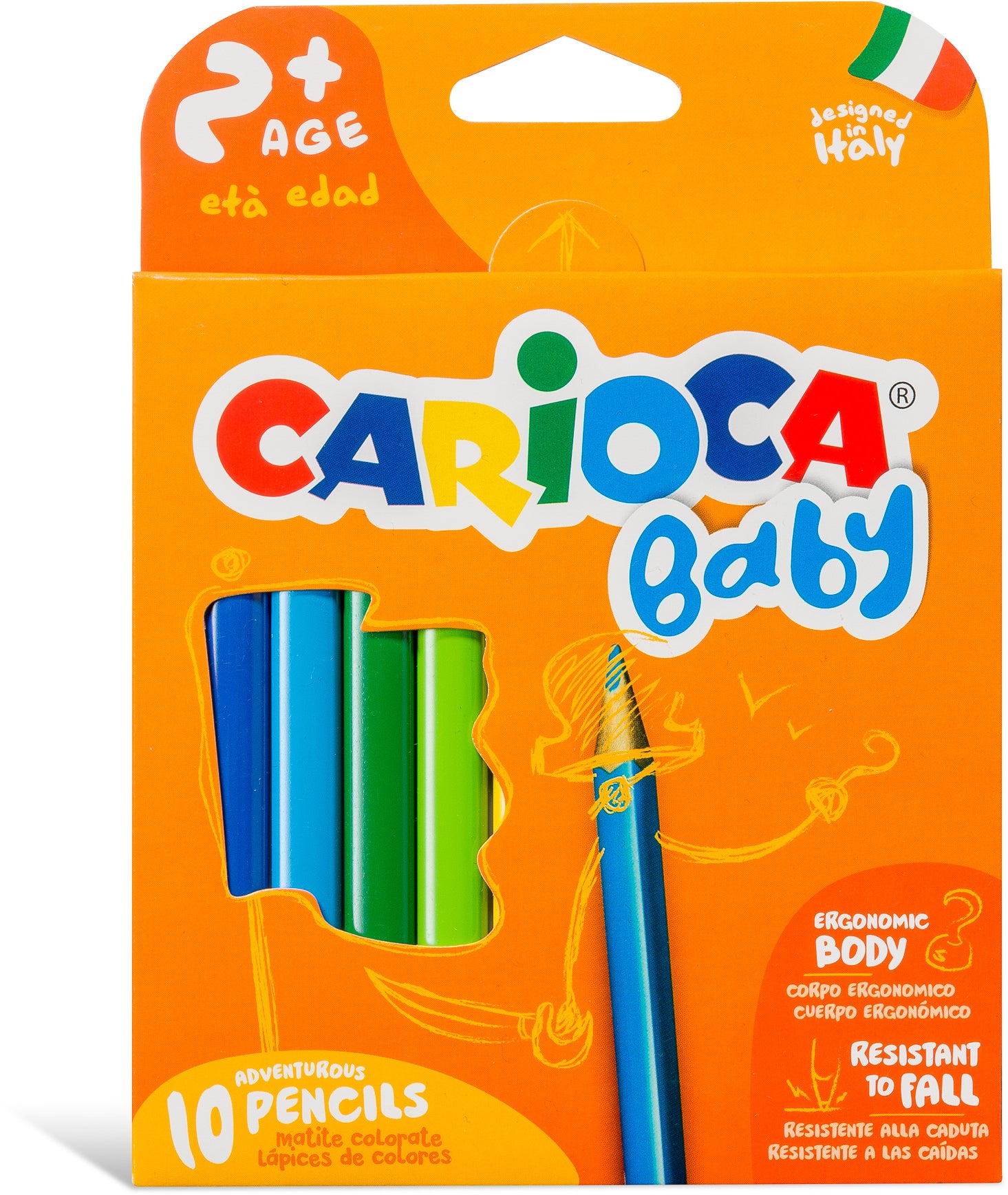 CARIOCA   Crayons de couleu Baby