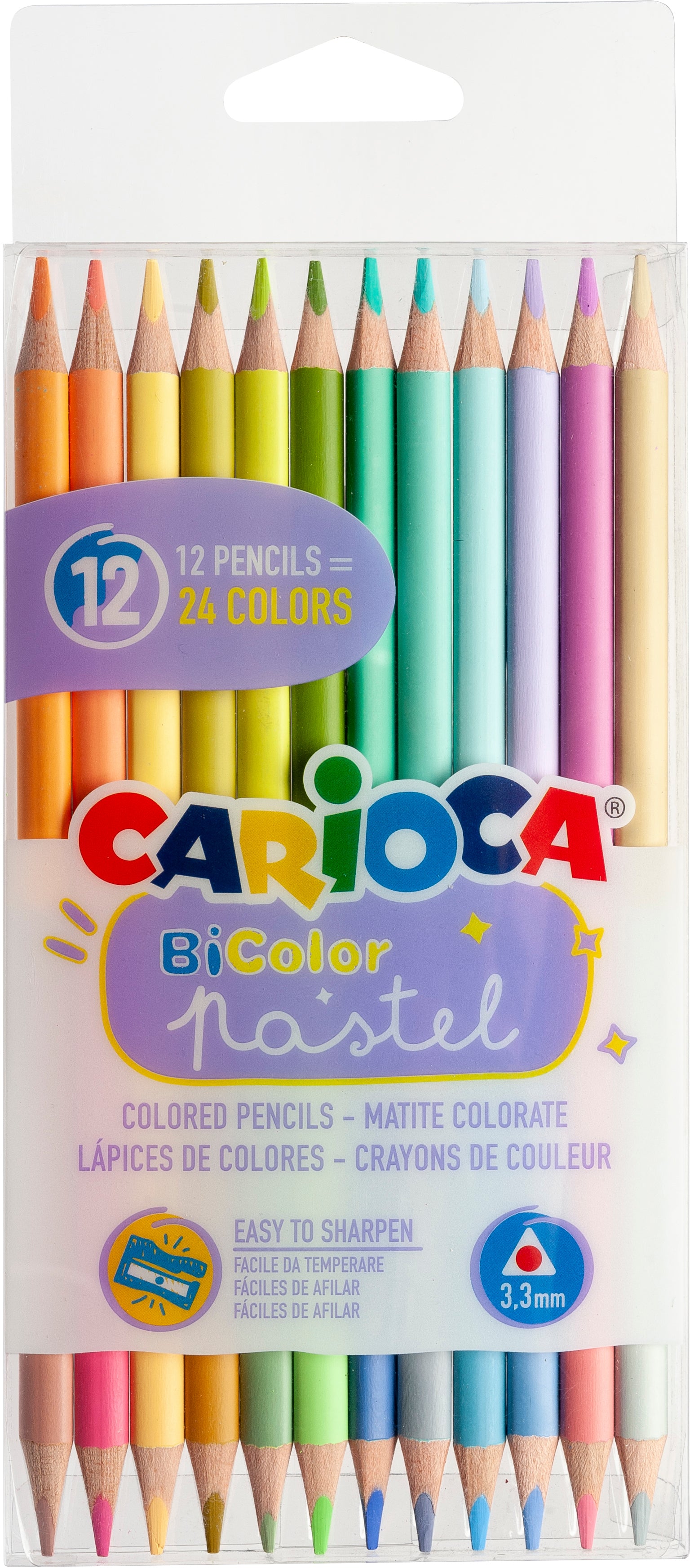 CARIOCA   stylos à fibres       Bi-Color