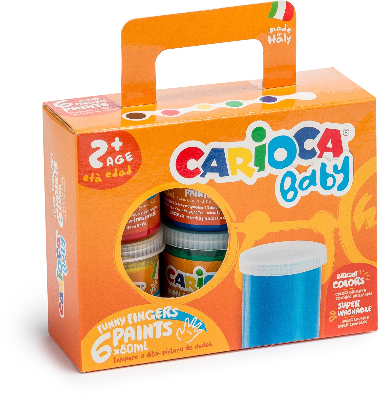CARIOCA   Gouache au doigt   Baby E-6ass