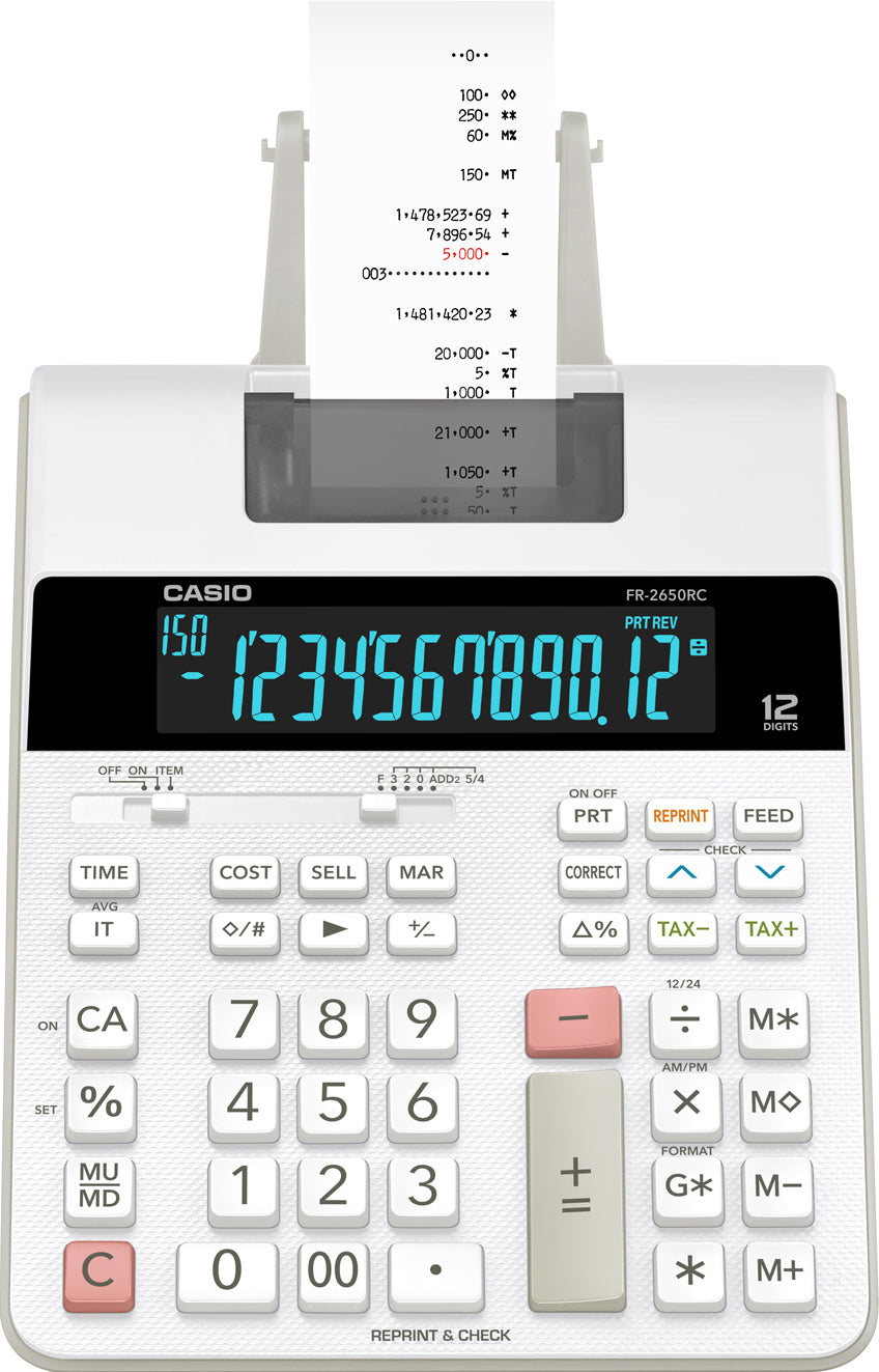 CASIO     Calculatrice impr.