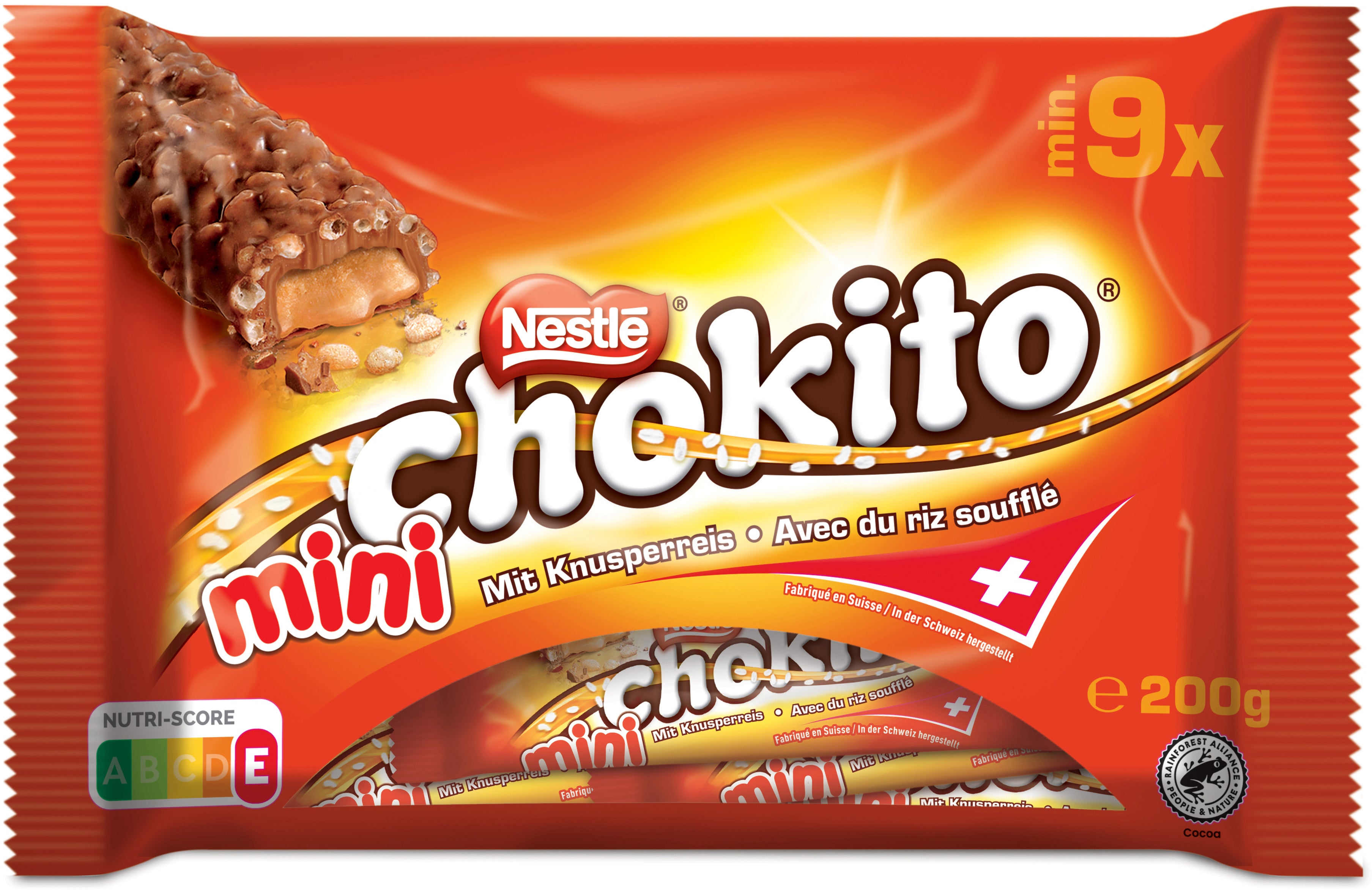 CHOKITO Barre de chocolat mini 12573217 200g