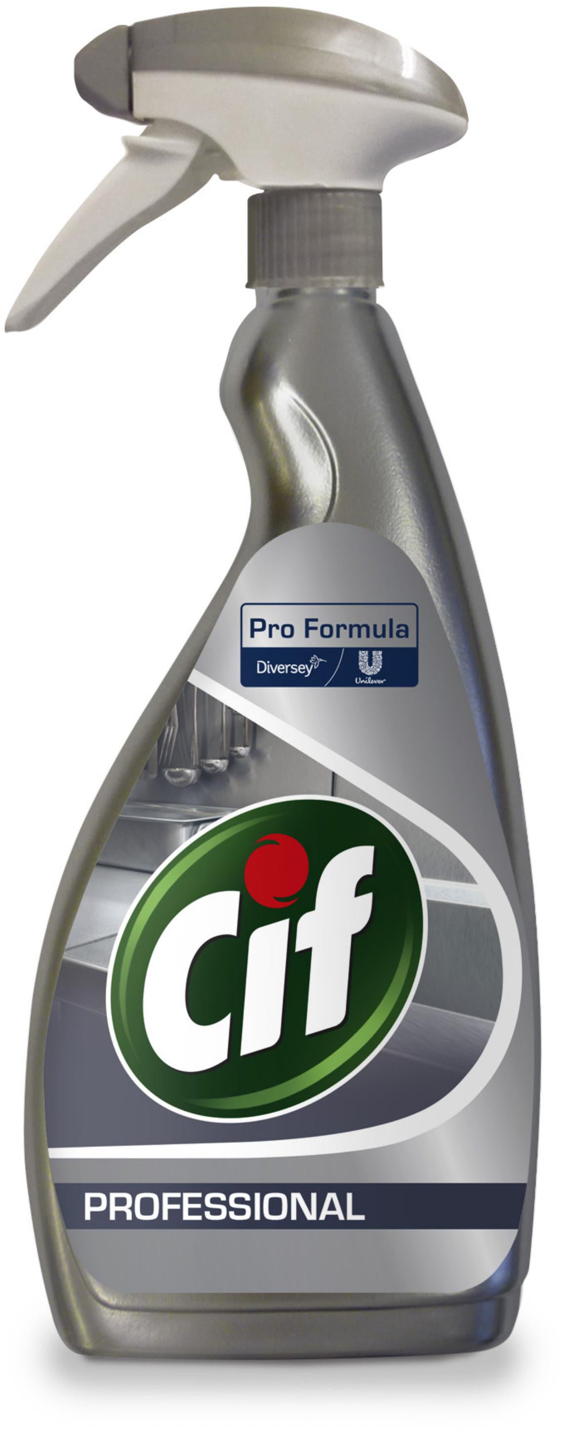 CIF CITRON Nettoyant pour inox 750ml 7518294 Professional