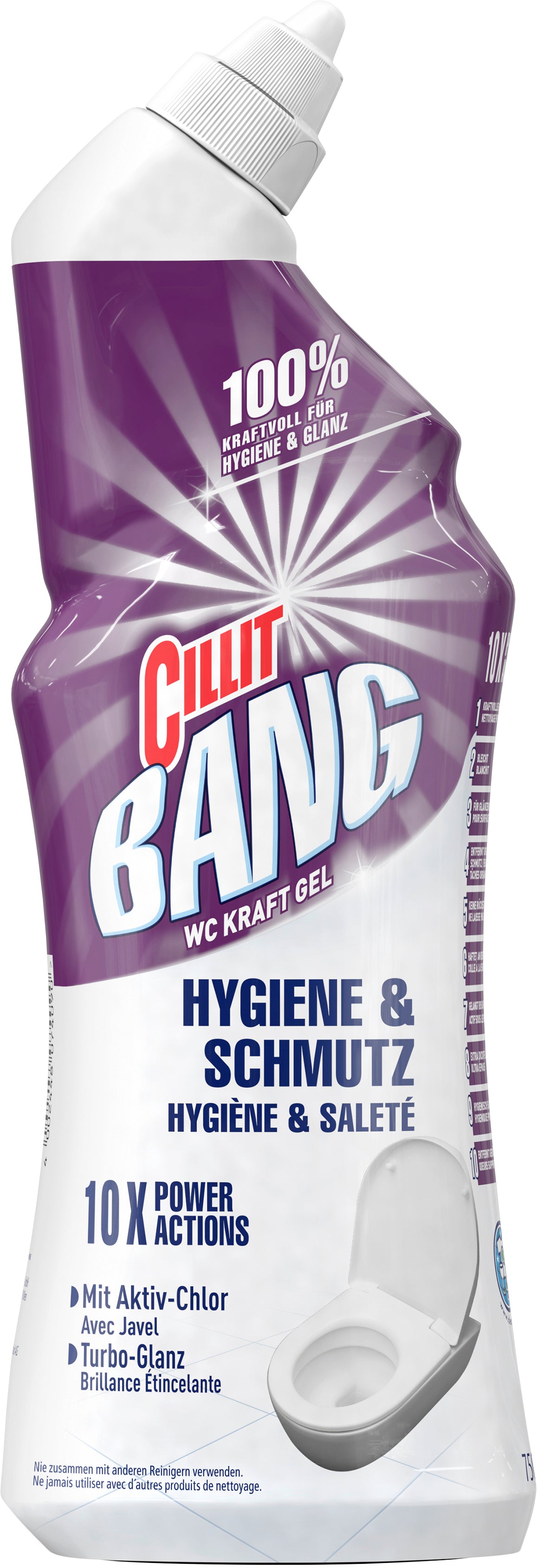 CILLIT BANG WC Power Gel 3161774 hygiène & saleté 750ml