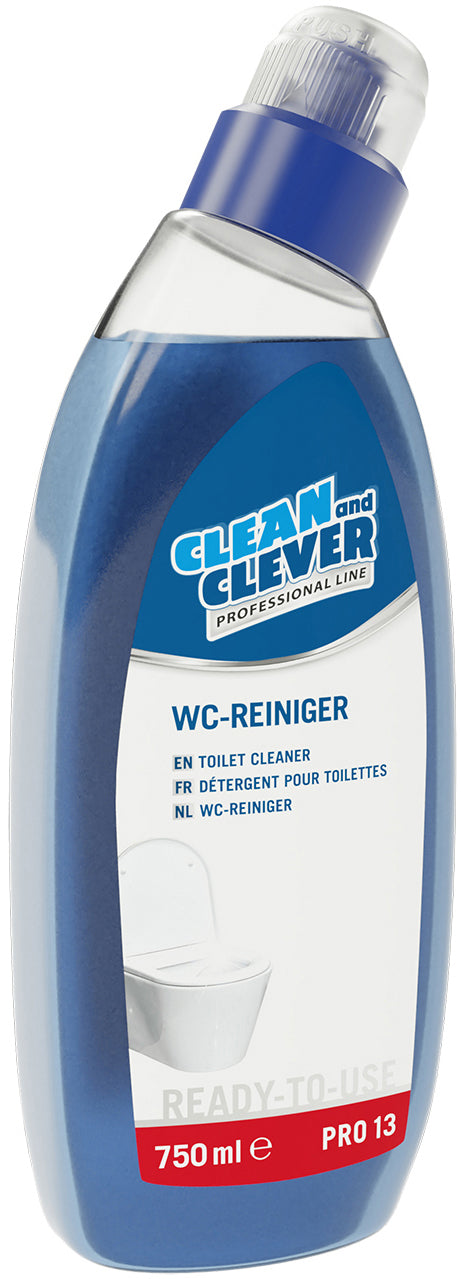 CLEAN AND CLEVER Nettoyant C bleu 750ml 37597 PRO13
