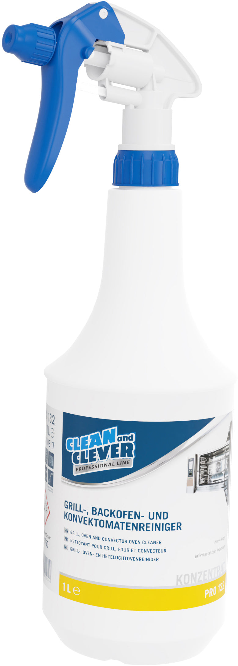 CLEAN AND CLEVER Nettoyant pour gril/four 2x1lt 37605 PRO132